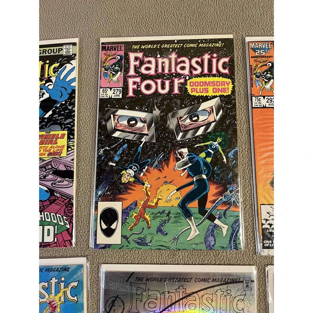 Fantastic Four Comic Book Lot 6‎ Issues 245 279 293 372 396 413